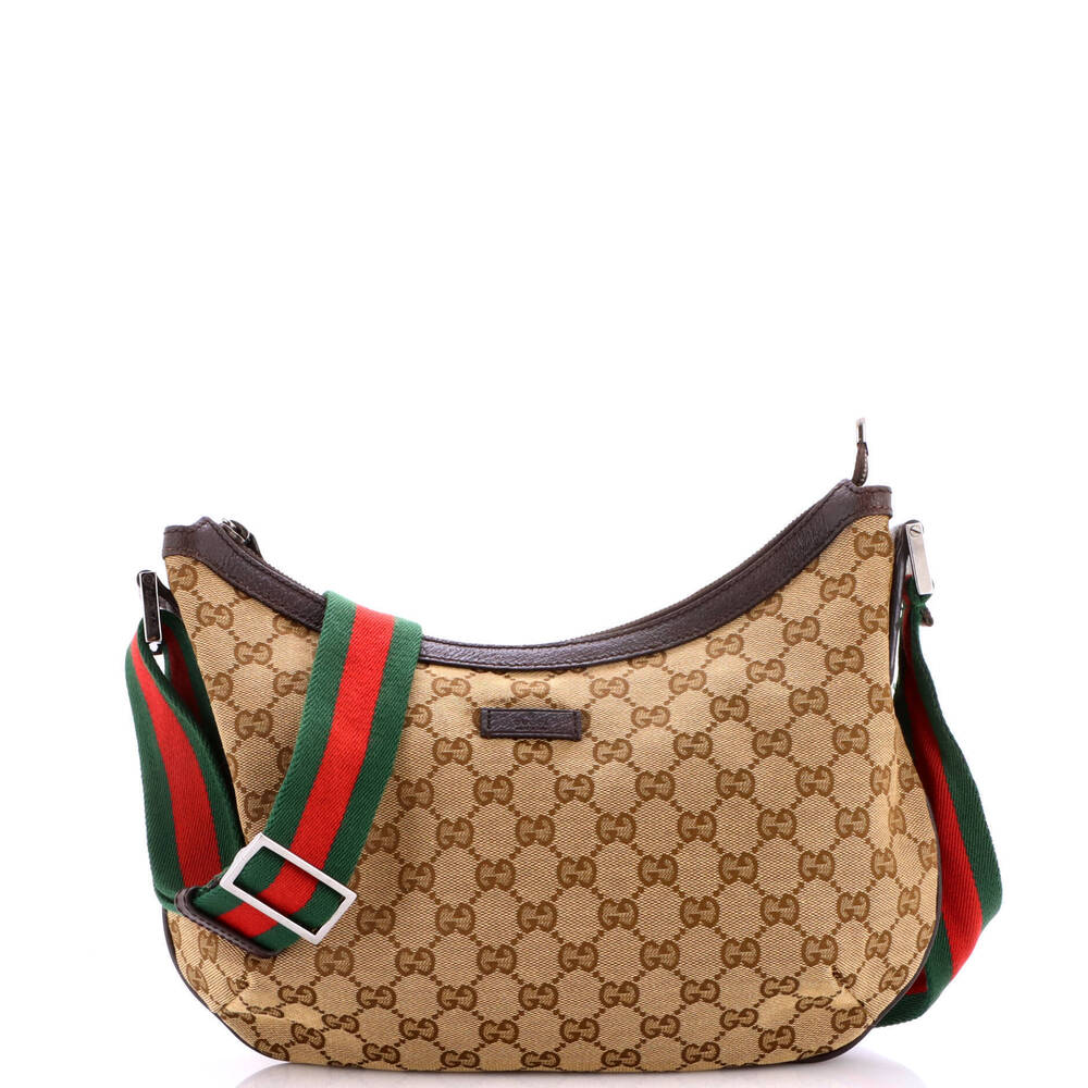 Gucci Medium Saddle Zip Messenger Bag